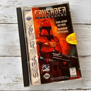 Crusader No Remorse Sega Saturn **See Description